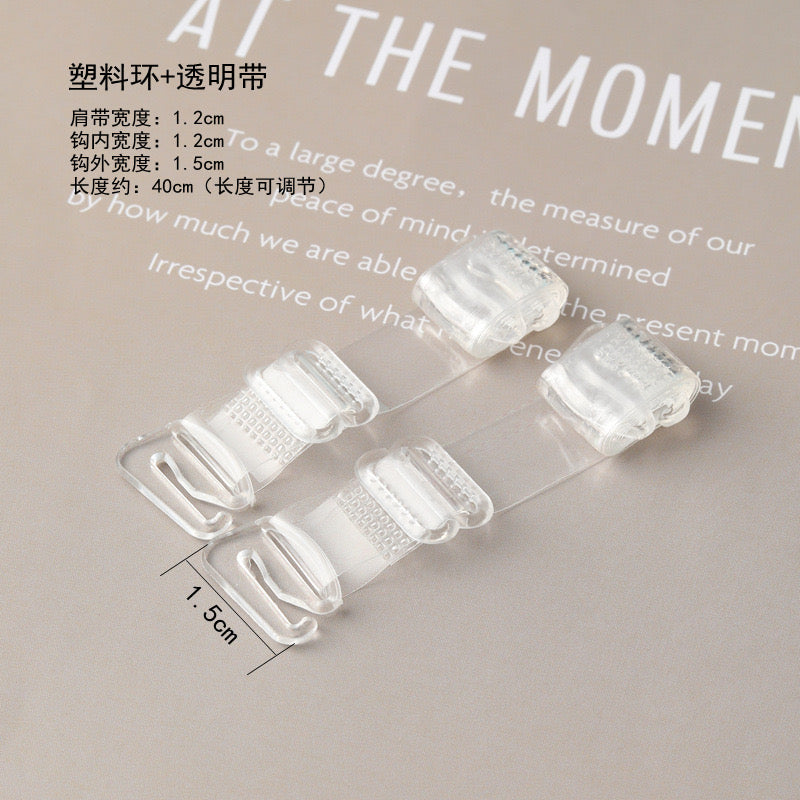 Transparent TPU bra strap (must buy 300)