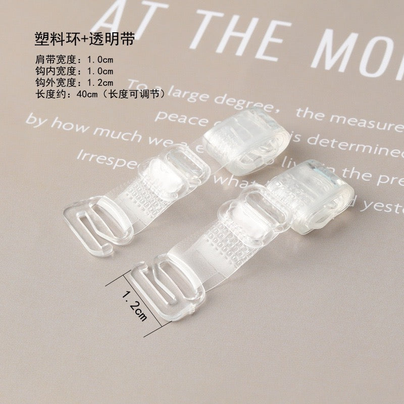 Transparent TPU bra strap (must buy 300)