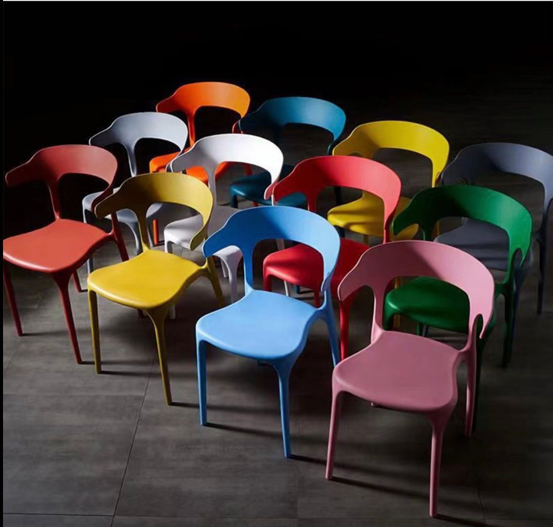 Bull horn Chair-plastic
