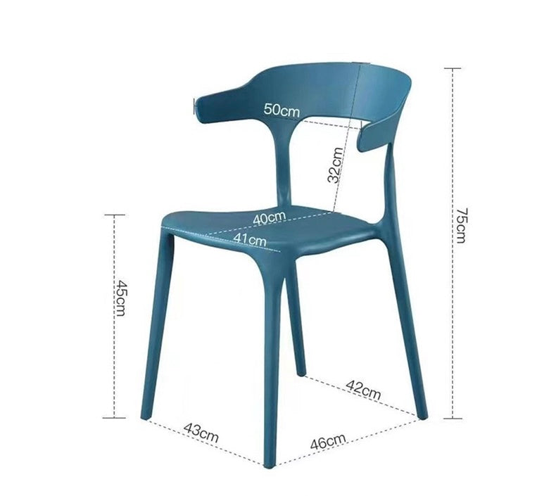Bull horn Chair-plastic