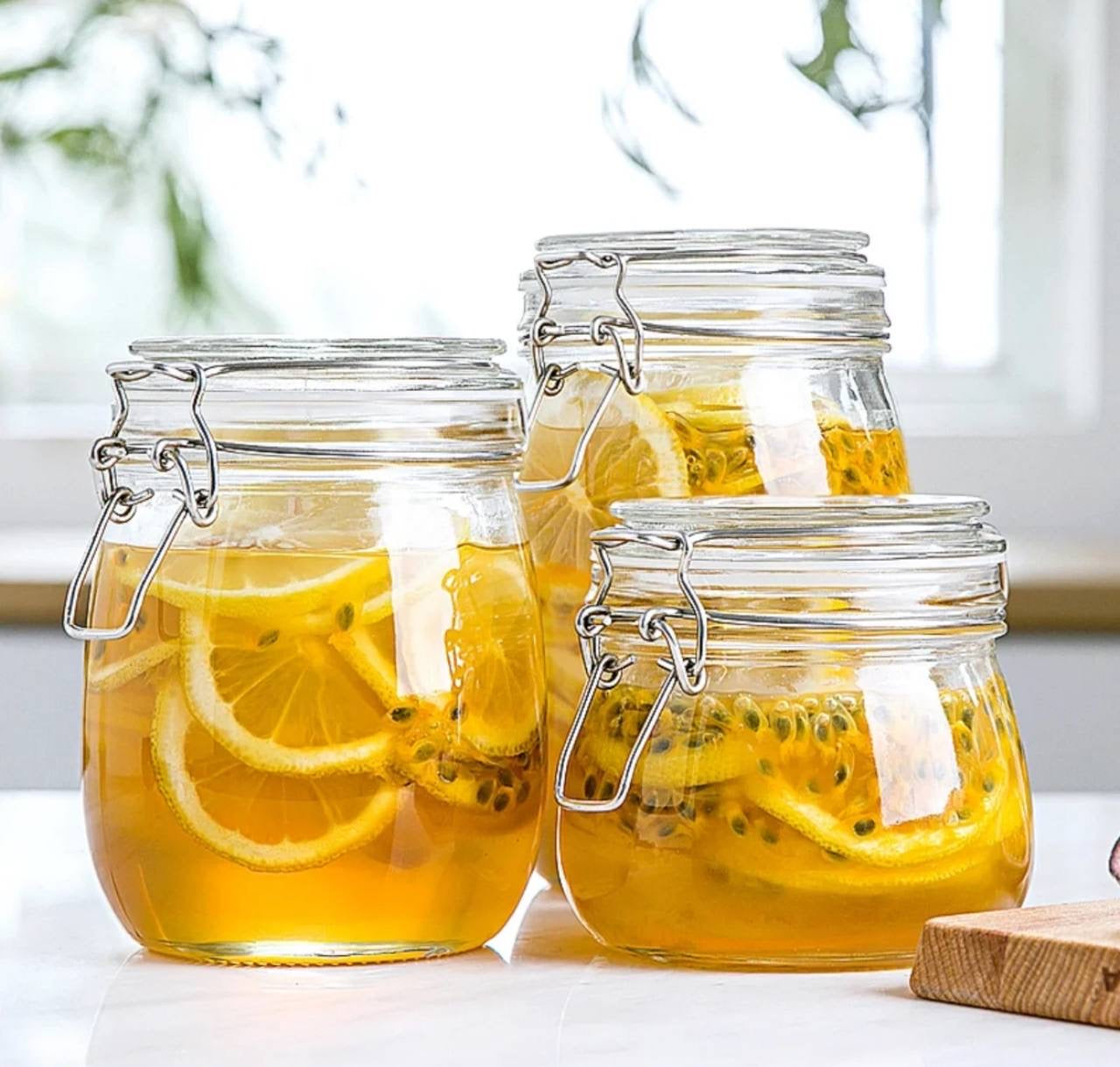 Seal Jar Glass container