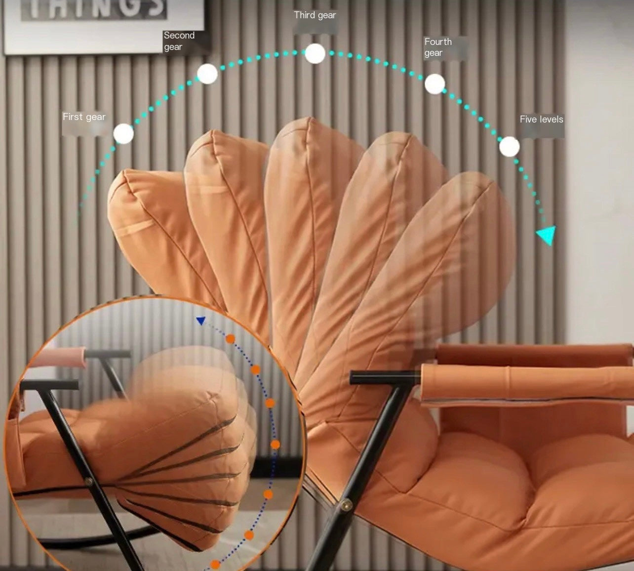 Swing chair- Double rocking chair