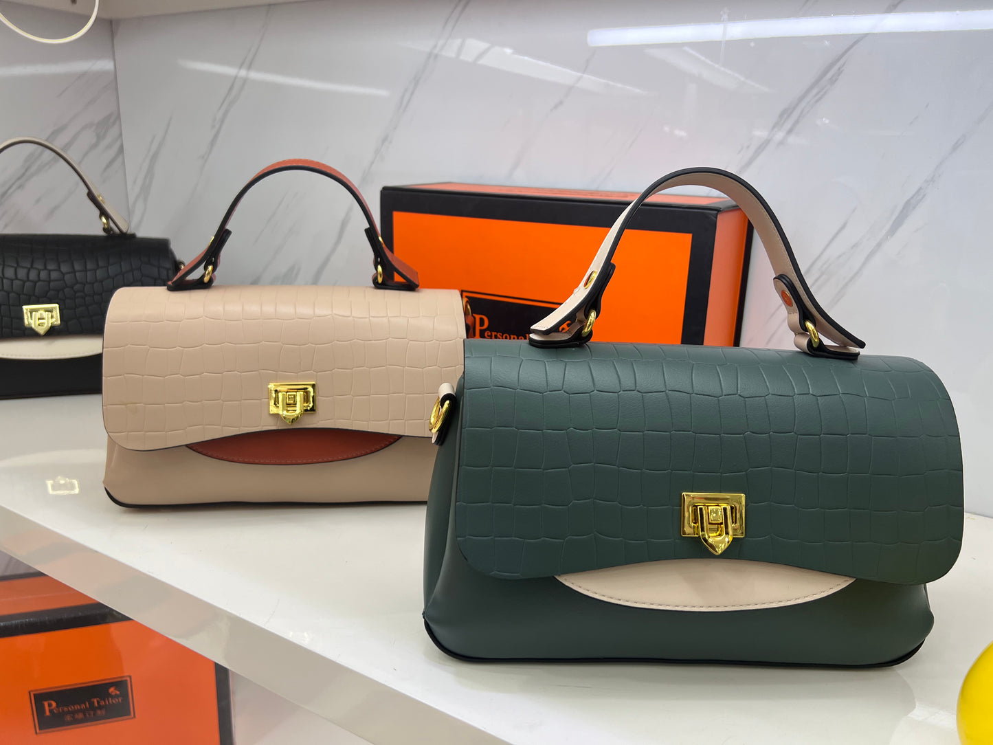 Assorted leather bags (must take 100)