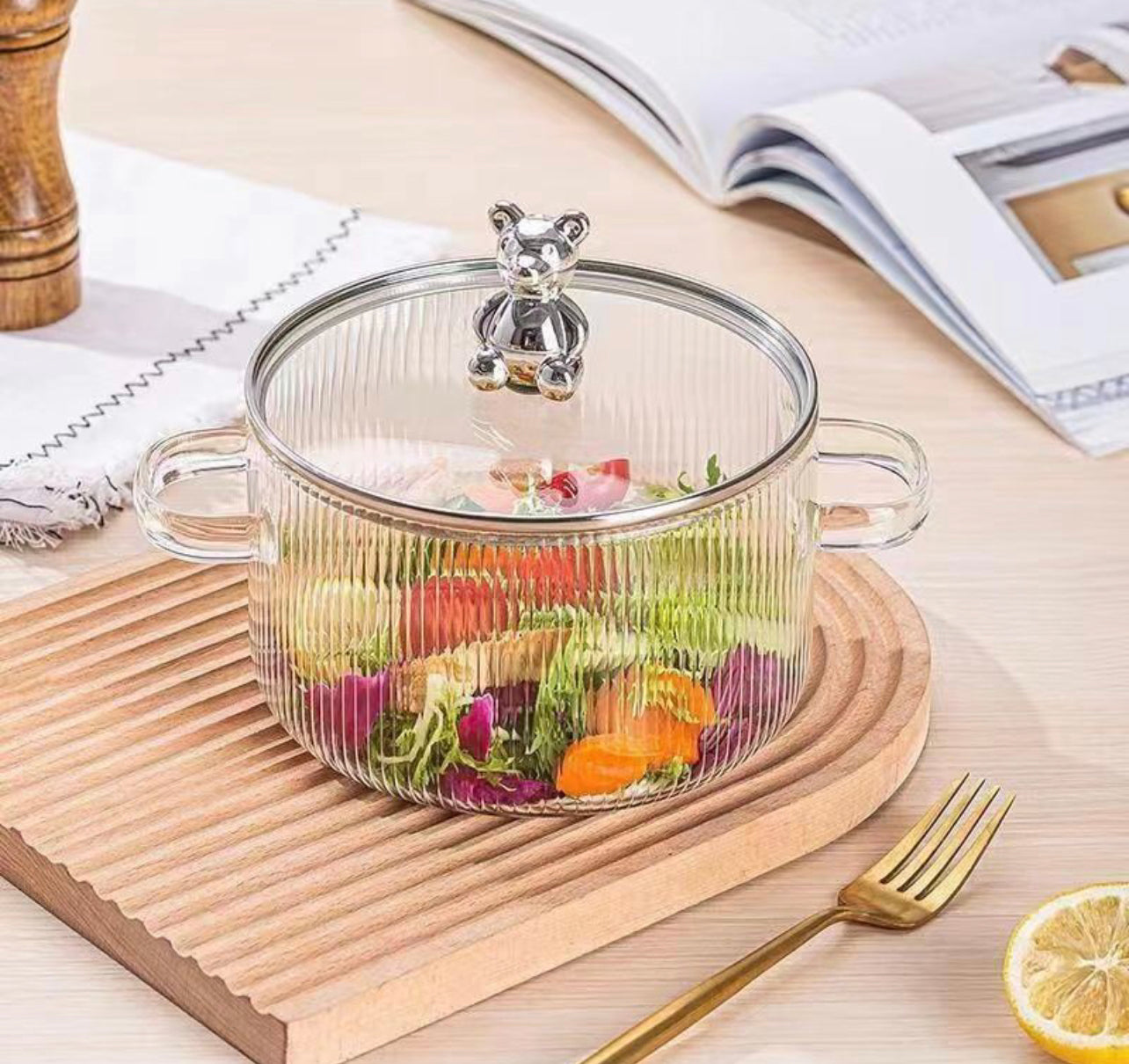 Glass Cooking Pot (must take 24)