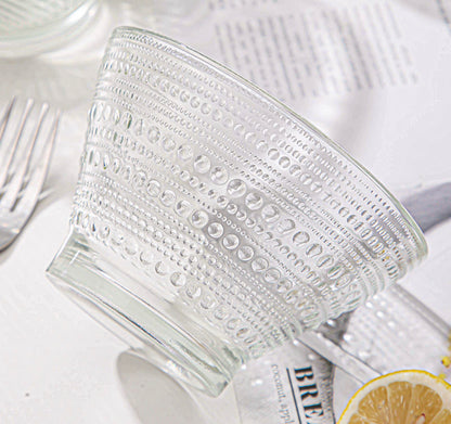 Glass dessert bowl- (must take 40)