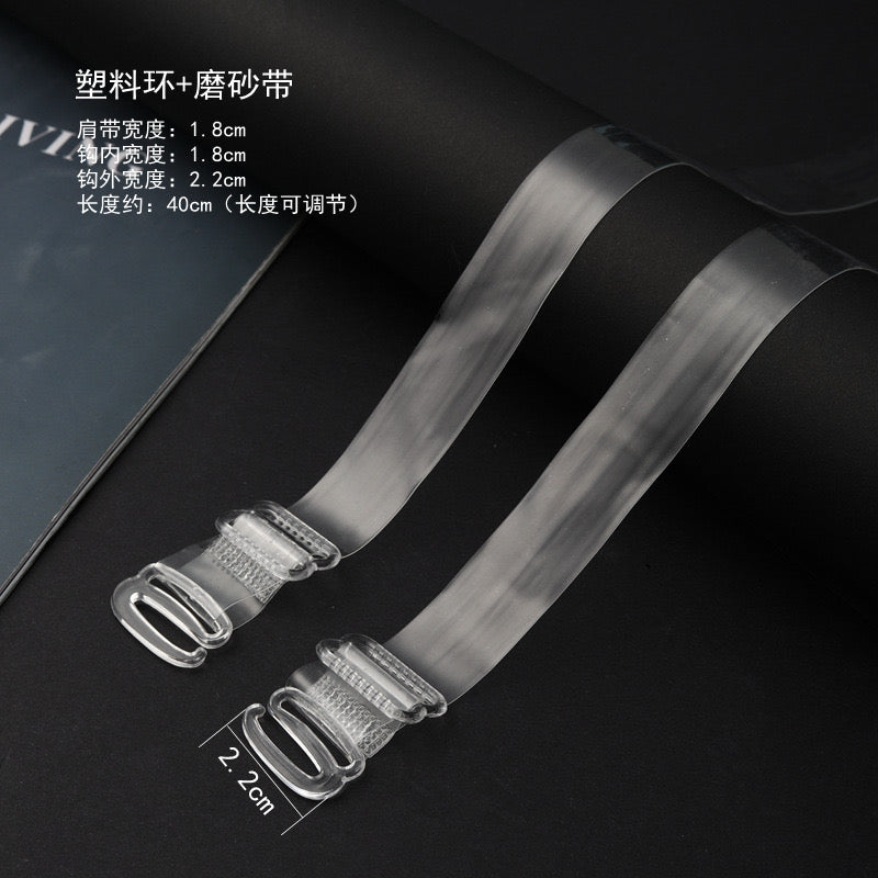 Transparent TPU bra strap (must buy 300)