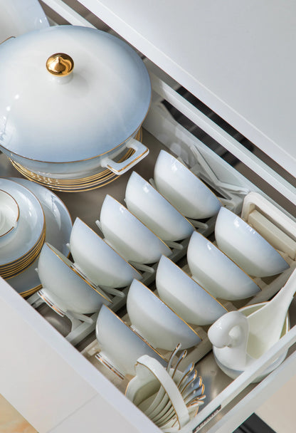 Blue Ming Bone China set.