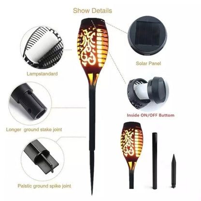 Solar light sticks