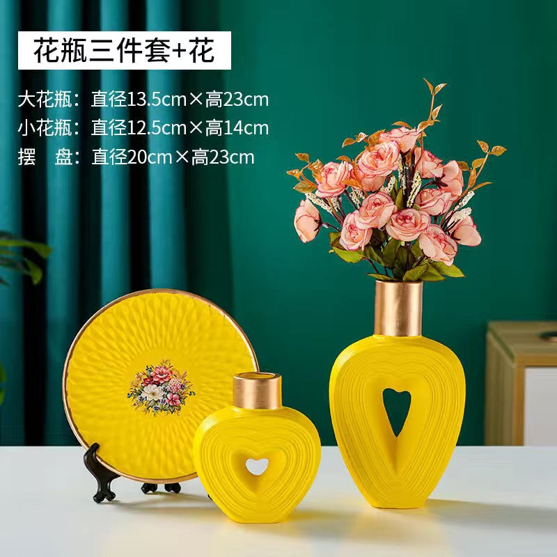 Three set flower decor